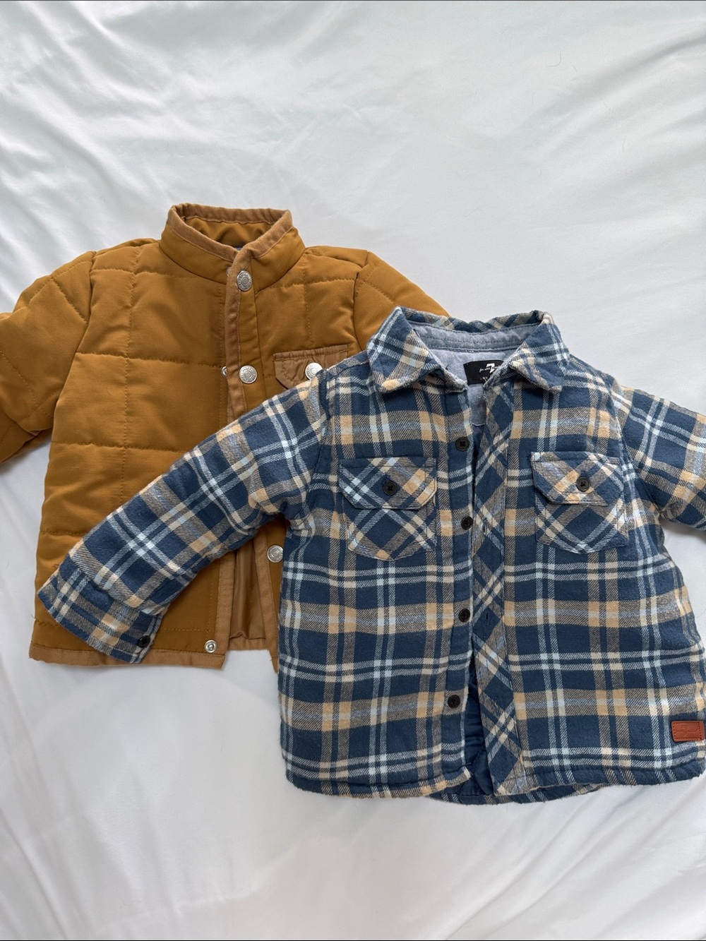(2) 7 For All Mankind Kids jackets